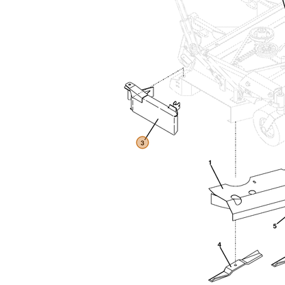 Grasshopper part 643691 — IPL diagram snippet (6x zoom, amber highlight)