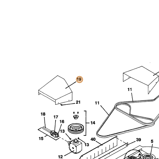 Grasshopper part 643753 — IPL diagram snippet (6x zoom, amber highlight)