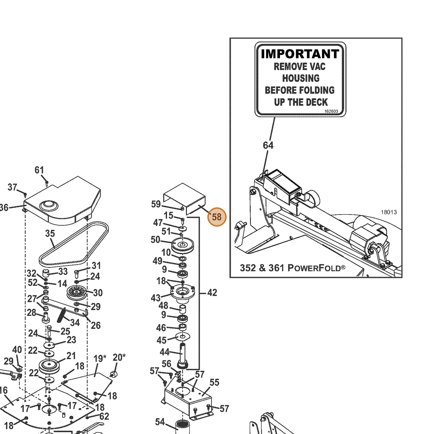 Grasshopper part 643856 — IPL diagram snippet (6x zoom, amber highlight)