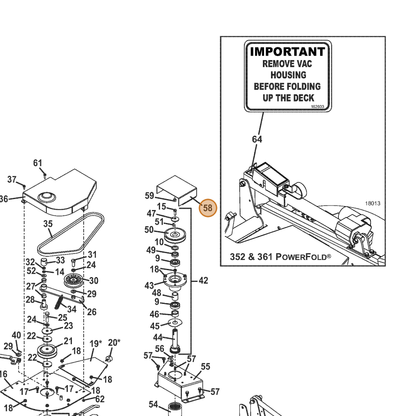Grasshopper part 643856 — IPL diagram snippet (6x zoom, amber highlight)