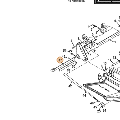 Grasshopper part 643944 — IPL diagram snippet (6x zoom, amber highlight)