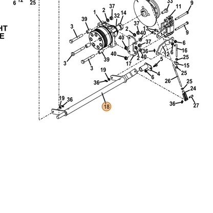 Grasshopper part 643966 — IPL diagram snippet (6x zoom, amber highlight)
