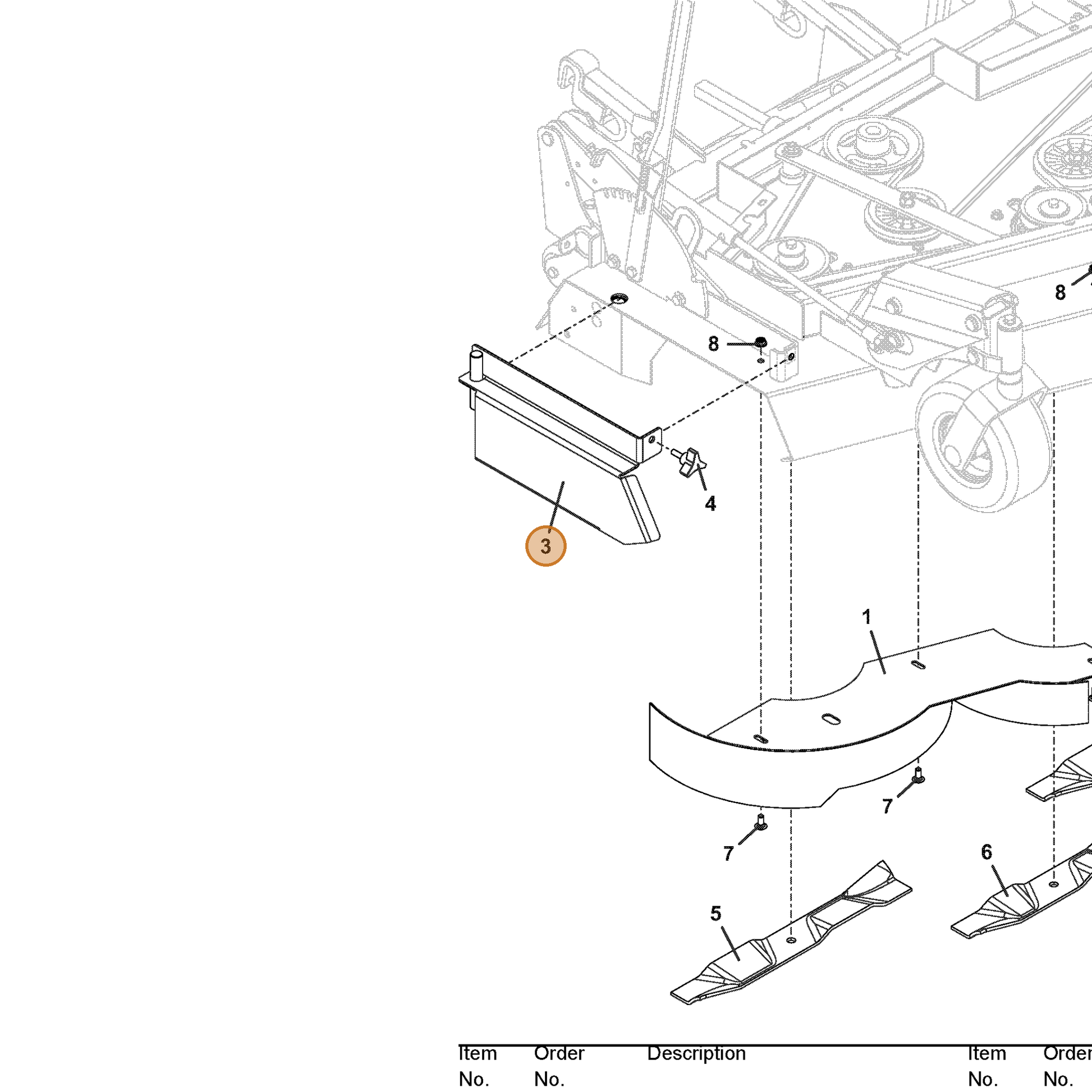 Grasshopper part 644175 — IPL diagram snippet (6x zoom, amber highlight)