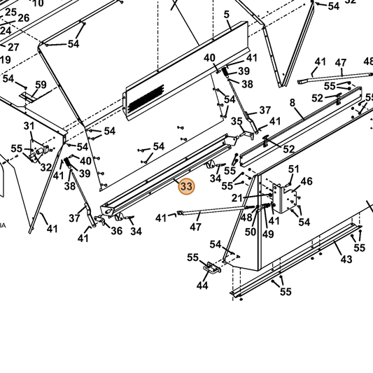 Grasshopper part 644196 — IPL diagram snippet (6x zoom, amber highlight)