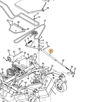 Grasshopper part 644506 — IPL diagram snippet (6x zoom, amber highlight)