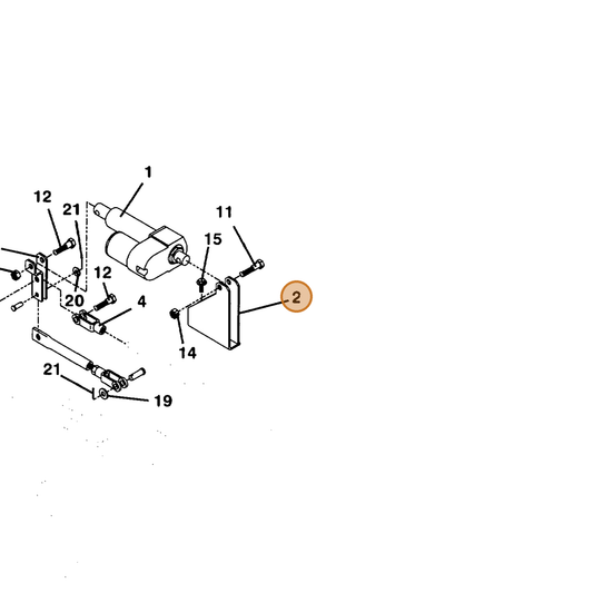 Grasshopper part 644520 — IPL diagram snippet (6x zoom, amber highlight)