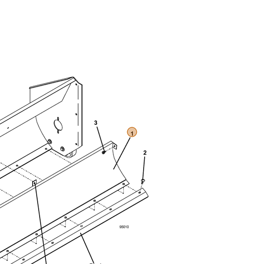 Grasshopper part 644615 — IPL diagram snippet (6x zoom, amber highlight)