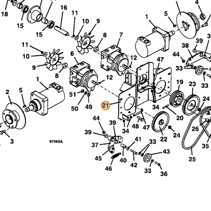 Grasshopper part 644630 — IPL diagram snippet (6x zoom, amber highlight)