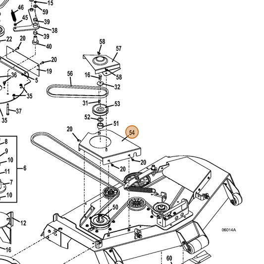 Grasshopper part 644769 — IPL diagram snippet (6x zoom, amber highlight)