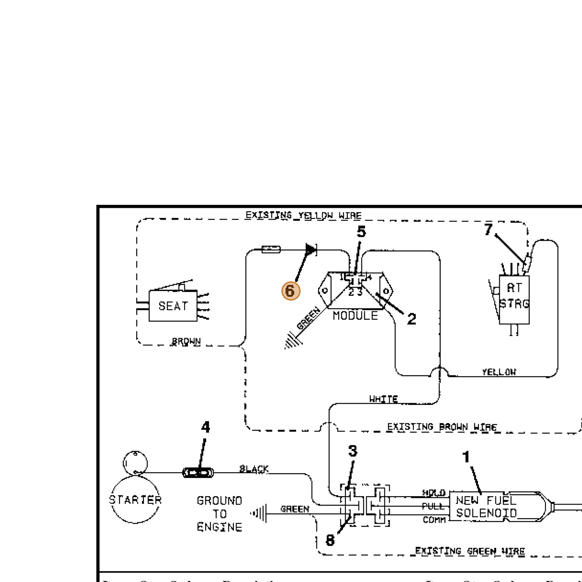 Grasshopper part 705015 — IPL diagram snippet (6x zoom, amber highlight)