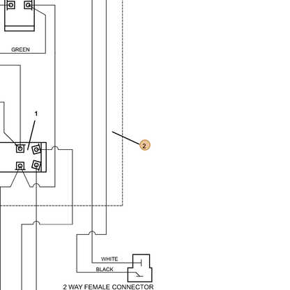 Grasshopper part 721148 — IPL diagram snippet (6x zoom, amber highlight)