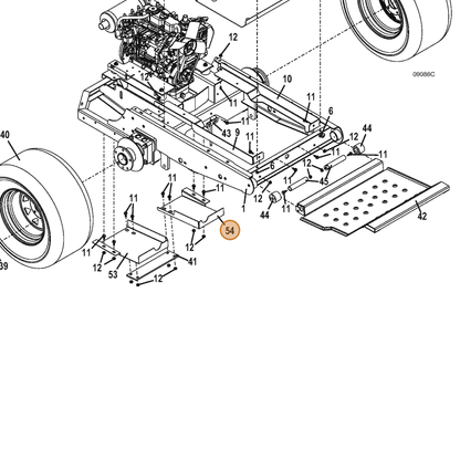 Grasshopper part 723397 — IPL diagram snippet (6x zoom, amber highlight)