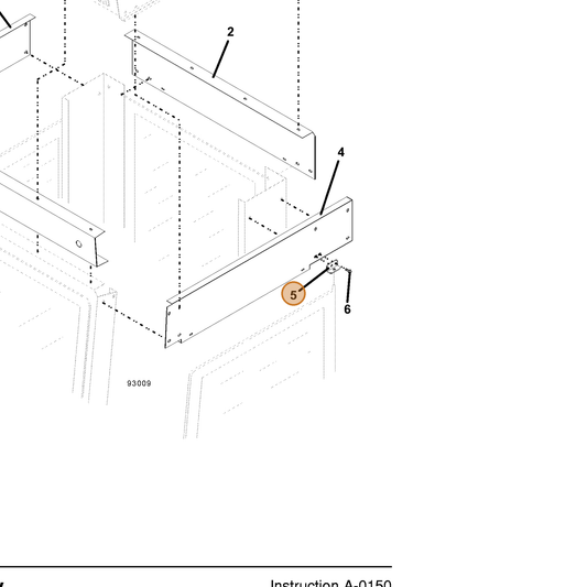 Grasshopper part 724014 — IPL diagram snippet (6x zoom, amber highlight)