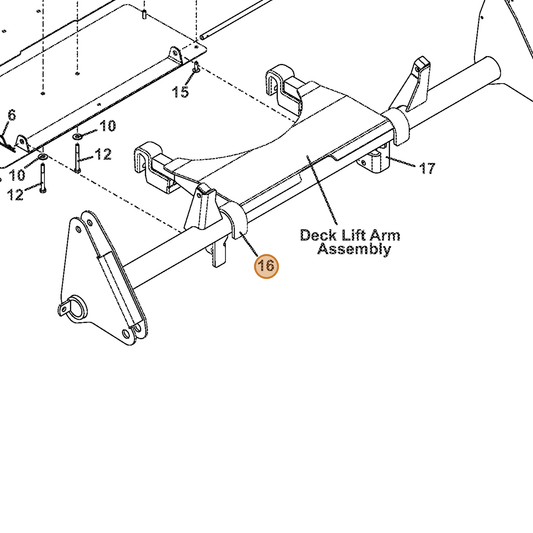 Grasshopper part 726196 — IPL diagram snippet (6x zoom, amber highlight)