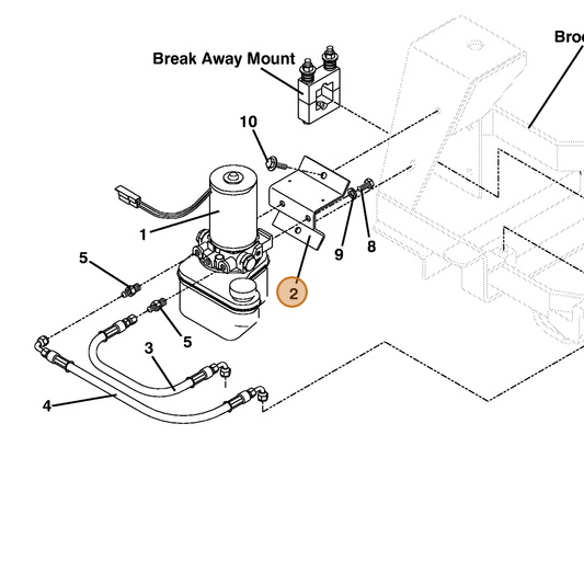 Grasshopper part 729084 — IPL diagram snippet (6x zoom, amber highlight)