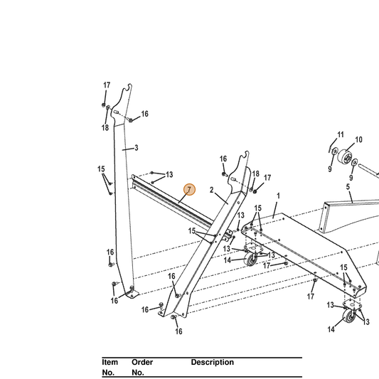 Grasshopper part 729727 — IPL diagram snippet (6x zoom, amber highlight)