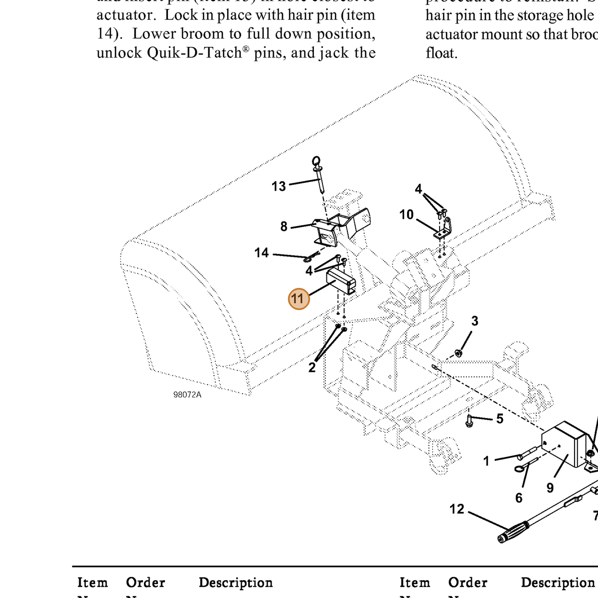 Grasshopper part 754018 — IPL diagram snippet (6x zoom, amber highlight)