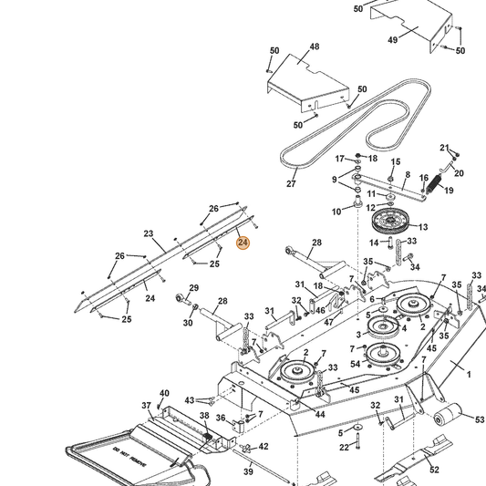 Grasshopper part 774219 — IPL diagram snippet (6x zoom, amber highlight)