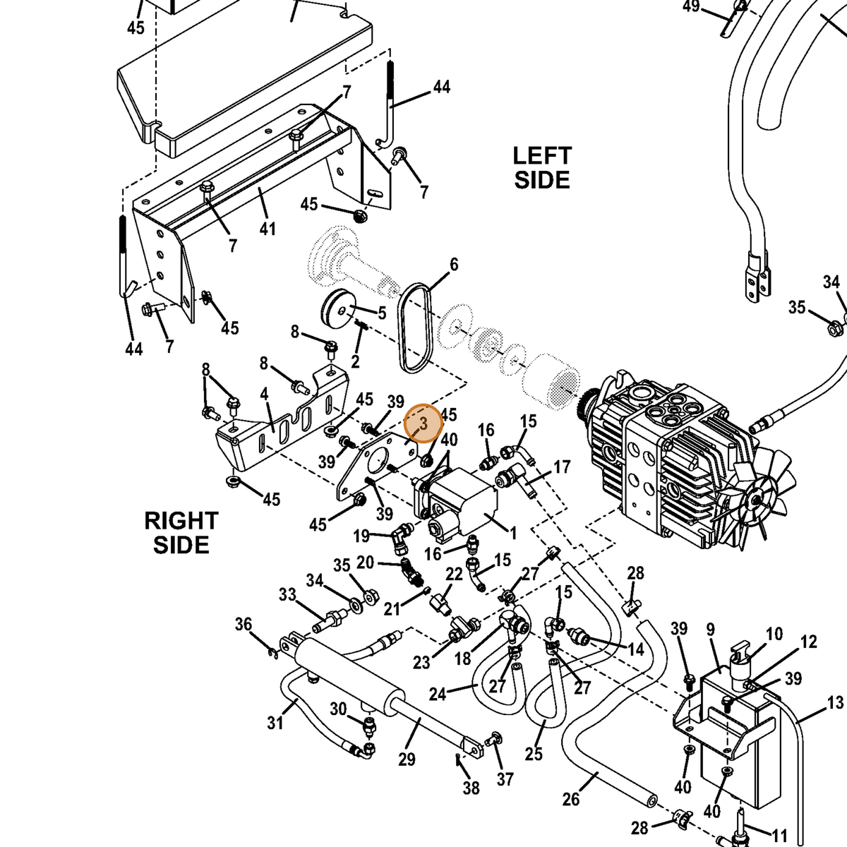 Grasshopper part 775072 — IPL diagram snippet (6x zoom, amber highlight)