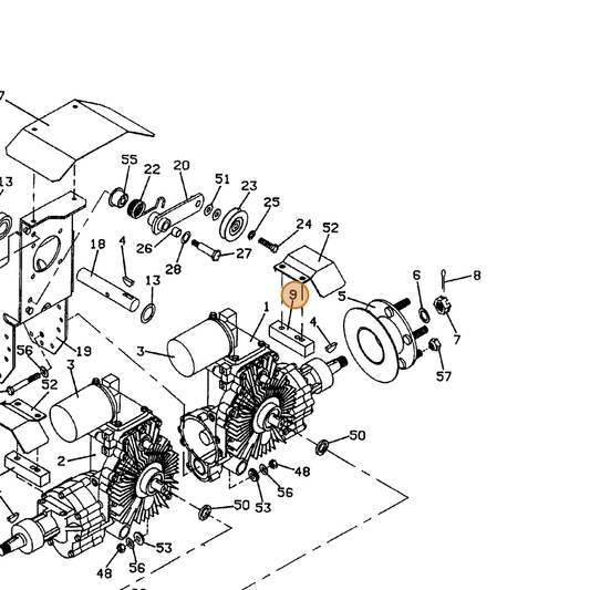 Grasshopper part 901720 — IPL diagram snippet (6x zoom, amber highlight)