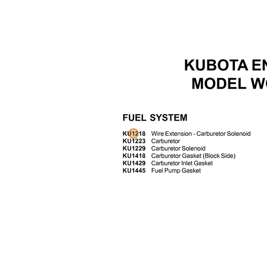 Grasshopper part KU1218 — IPL diagram snippet (6x zoom, amber highlight)