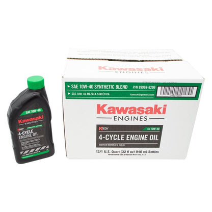 Kawasaki Power - Spare Parts - 99969-6296-CASE - OIL - 4 CYL 10W40 - 12 QT (CASE)