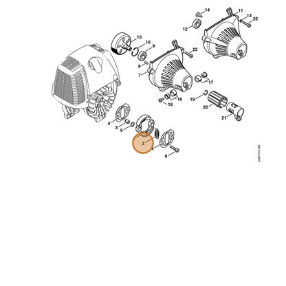 STIHL part 0000-997-5902 — IPL diagram snippet (6x zoom, amber highlight)