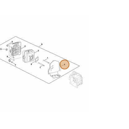 STIHL part 0002-149-0601 — IPL diagram snippet (6x zoom, amber highlight)