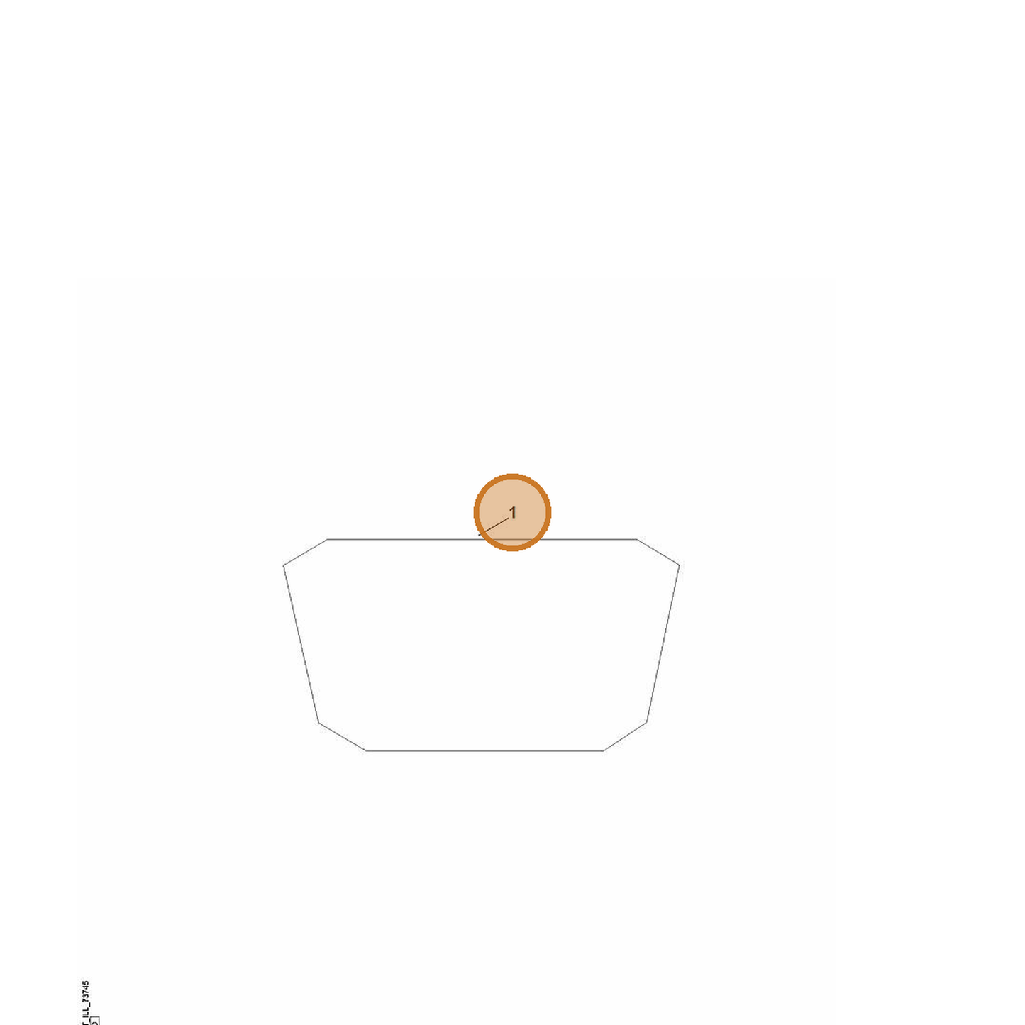 STIHL part 0002-967-4403 — IPL diagram snippet (6x zoom, amber highlight)