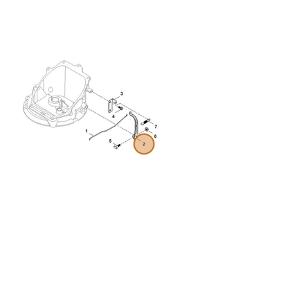 STIHL part 0004-104-0600 — IPL diagram snippet (6x zoom, amber highlight)