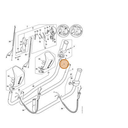 STIHL part 4147-791-1703 — IPL diagram snippet (6x zoom, amber highlight)