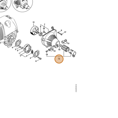 STIHL part 4180-790-4700 — IPL diagram snippet (6x zoom, amber highlight)