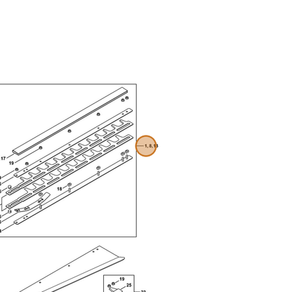 STIHL part 4226-710-5905 — IPL diagram snippet (6x zoom, amber highlight)