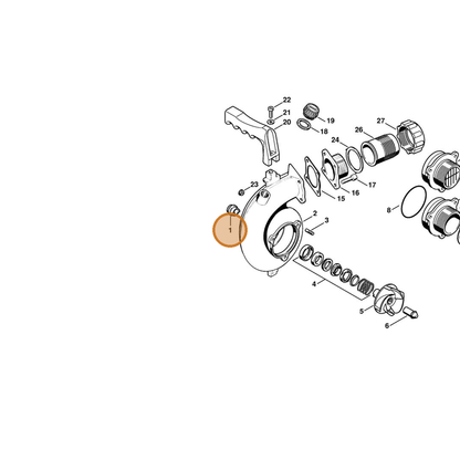 STIHL part 4702-704-1200 — IPL diagram snippet (6x zoom, amber highlight)