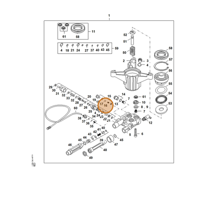 STIHL part 4789-518-0202 — IPL diagram snippet (6x zoom, amber highlight)