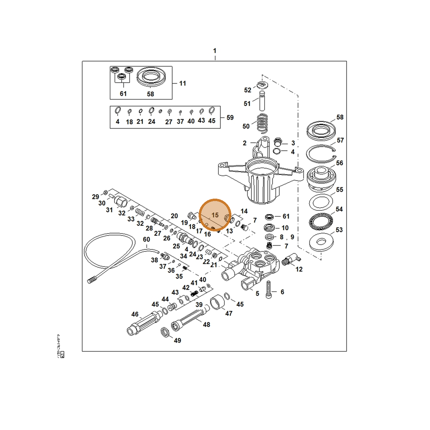 STIHL part 4789-700-6201 — IPL diagram snippet (6x zoom, amber highlight)