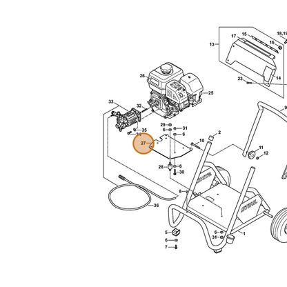 STIHL part 4790-792-5900 — IPL diagram snippet (6x zoom, amber highlight)