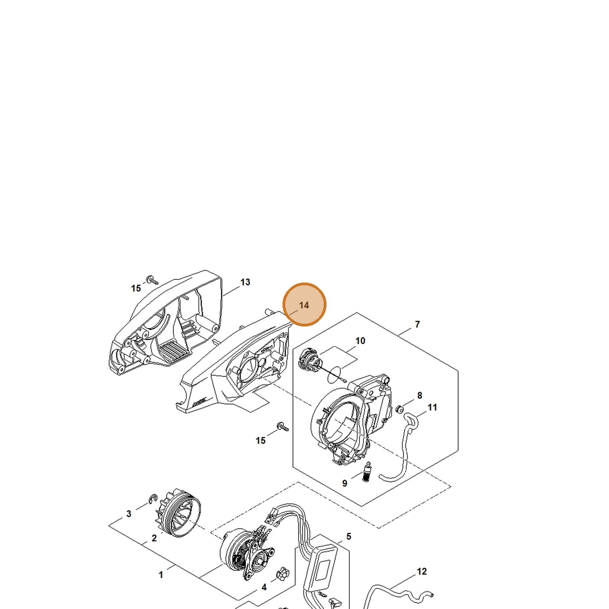 STIHL part 4857-602-1202 — IPL diagram snippet (6x zoom, amber highlight)