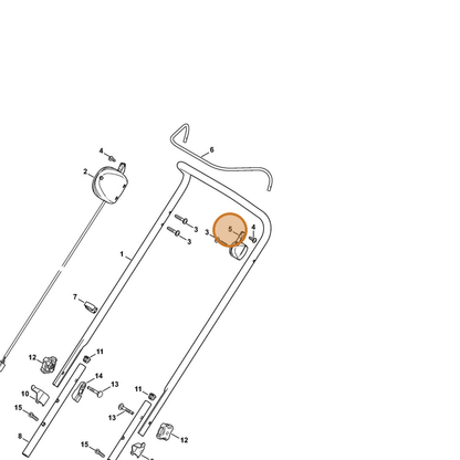 STIHL part 6320-760-5200 — IPL diagram snippet (6x zoom, amber highlight)