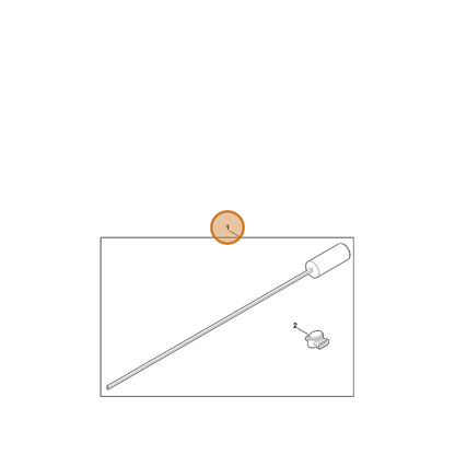 STIHL part 6909-007-1089 — IPL diagram snippet (6x zoom, amber highlight)