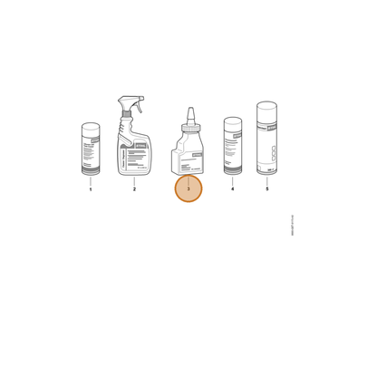 STIHL part 7010-871-0198 — IPL diagram snippet (6x zoom, amber highlight)