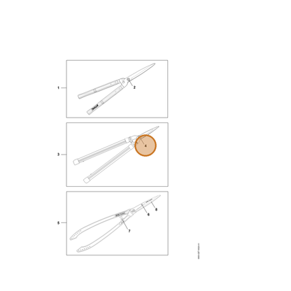 STIHL part 7010-871-0252 — IPL diagram snippet (6x zoom, amber highlight)