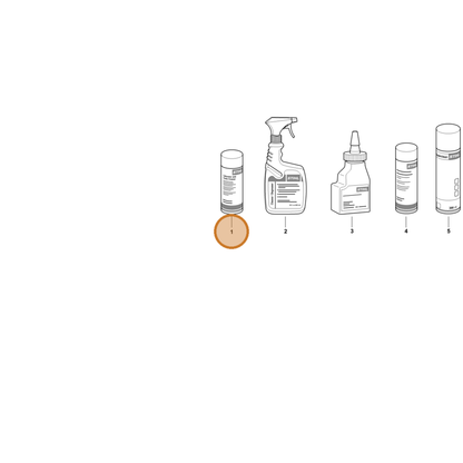 STIHL part 7010-881-9400 — IPL diagram snippet (6x zoom, amber highlight)