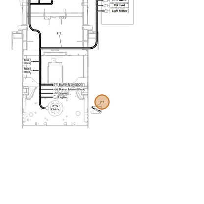STIHL part WB05-007-1800 — IPL diagram snippet (6x zoom, amber highlight)