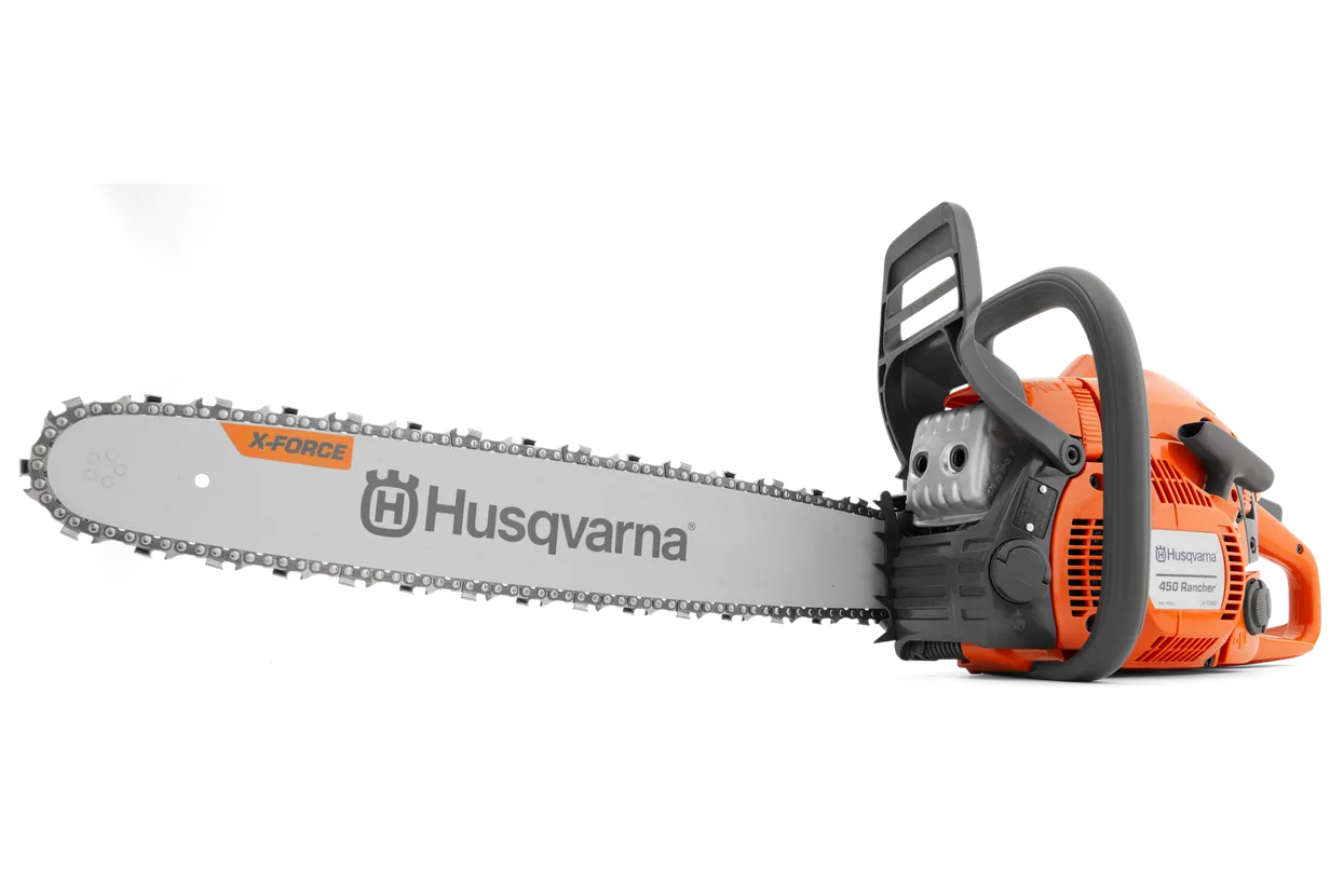 Husqvarna Forest & Garden - 970613128 - 450 Rancher Chainsaw + PowerBox, 18"